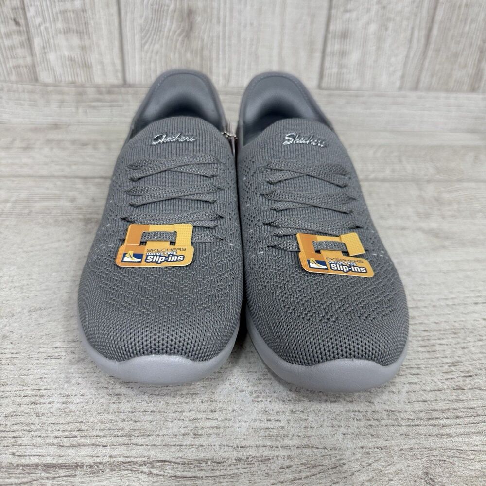 Skechers Slip-Ins Arya Swiftly Fashion Comfort 158918 Women Sz 6.5 Sneakers Grey - Picture 6 of 9